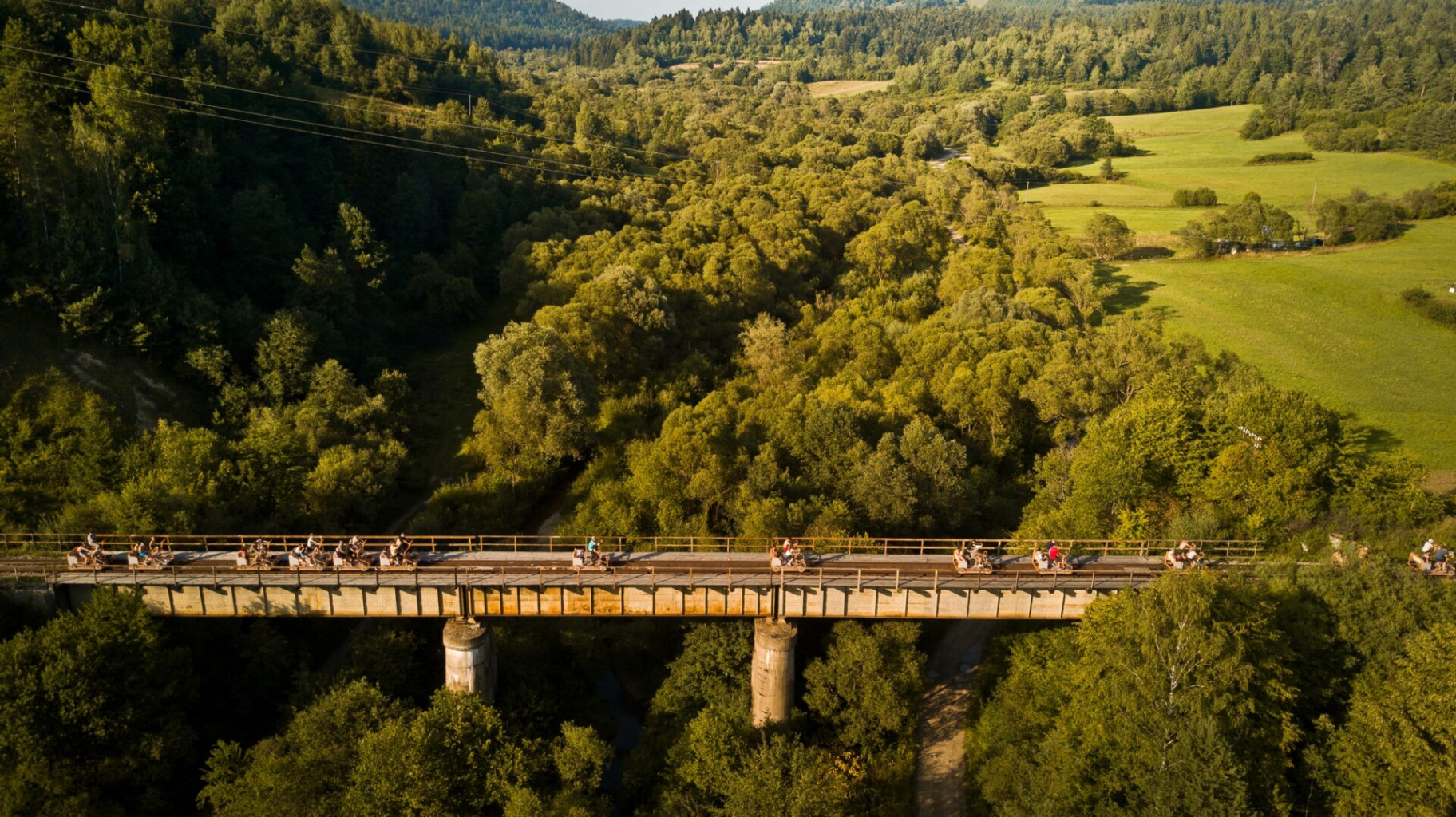 Les draisines de Bieszczady